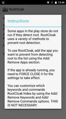 RootCloak android App screenshot 3